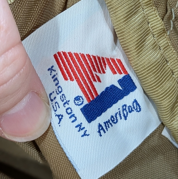 Ameribag Healthy Back Bag Brown Leather Crossbody Sling Bag - Picture 7 of 9